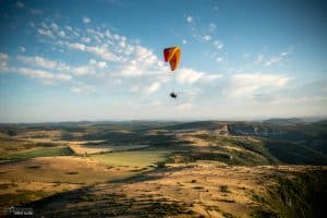 sauter en parapente à Millau
